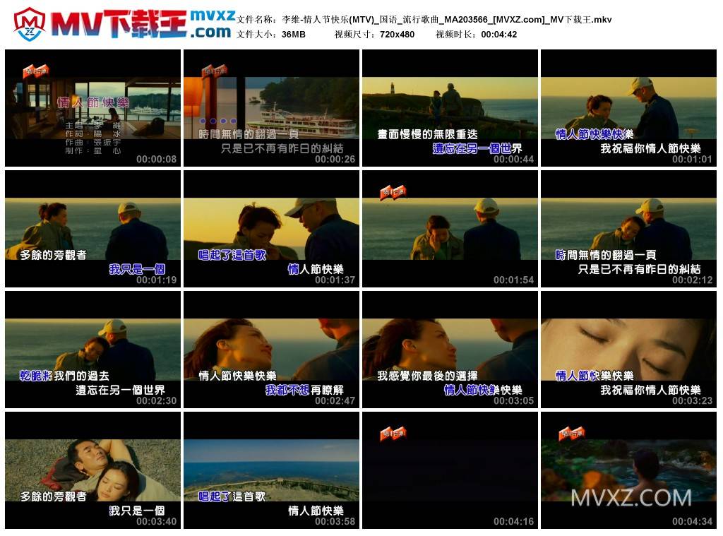 李维-情人节快乐(MTV)_国语_流行歌曲_MA203566